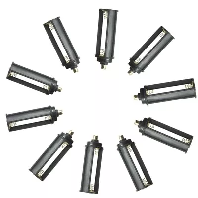 3 AAA Battery Holder Cylindrical Case Plastic For Flashlight Round Circular Lot • $5.98