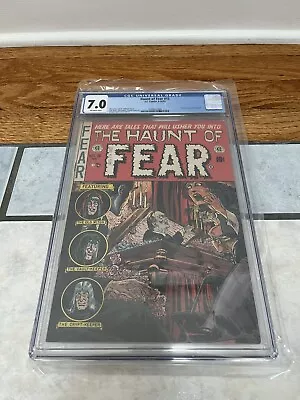 Golden Age E.C. Comics- The Haunt Of Fear # 15 CGC 7.0 September October 1952 • $1250