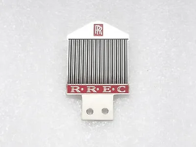 Badge Logo Fit Vintage Rrec Rolls-Royce Enthusisast's Club Car Grill (Metal) • $83.59