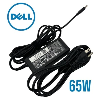 $12.99 • Buy OEM Dell 65W AC Adapter Charger Inspiron 11 13 14 15 17 3000 5000 7000 Serie