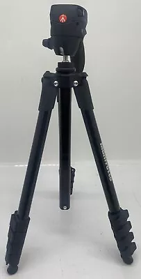 Manfrotto Compact Action MKCOMPACTACN Tripod Photography Videography Black • £39.95