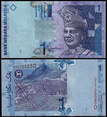 Malaysia 1 Ringgit (p39) N. D. (1998) Unc • £1