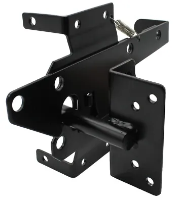 VINYL FENCE GATE LATCH (Black Or White Vinyl Gate Latch) - Vinyl Gate Hardware • $23.95