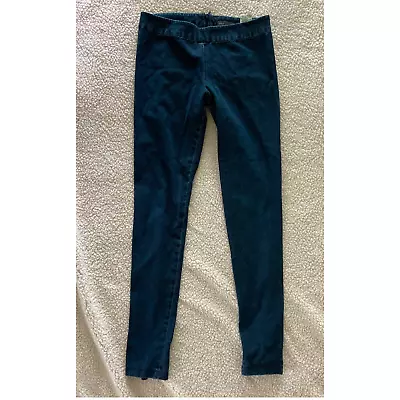 VINCE Womens Full Length Dark Wash Skinny Blue Jeans Jeggings Stretch Casual | S • $11.98