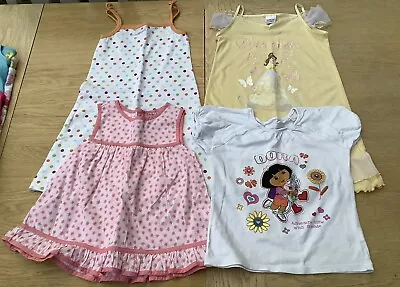 Girls Summer Clothes Bundle - 4 Items - Age 4-5 / 5 Years • £3.99