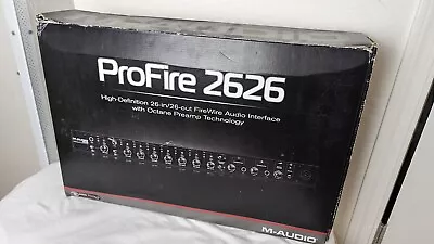 M-Audio ProFire 2626 High Def 26in/26-out FireWire Audio Interface • $200