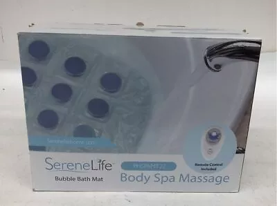 SereneLife Portable Spa Bubble Bath Massager Thermal Spa Waterproof Non-slip IOB • $7.99