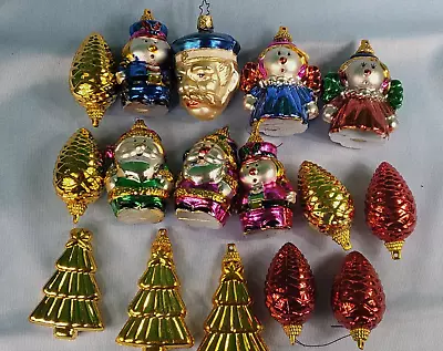 Lot Of 26 Christmas Tree Ornaments  10 R Ceramic • $6