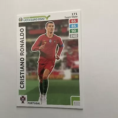 Panini Road To Uefa Euro 2020 Cristiano Ronaldo No171: Mint • £1.50