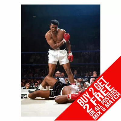 Muhammad Ali Cc2 Boxing Gym Poster Art Print A4 A3 Size Buy 2 Get Any 2 Free • £8.97