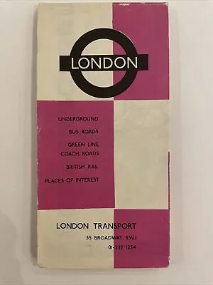 Vintage London Tube Map Paul Garbutt • £120