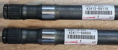 Toyota OEM Shaft FRONT AXLE RH&LH Land Cruiser 80 100 HZJ80.HZJ105 HDJ80FZJ8 • $329