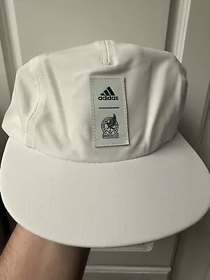 Adidas Mexico Soccer Football Hat White New With Tags $32 MSRP AEROREADY • $19.99