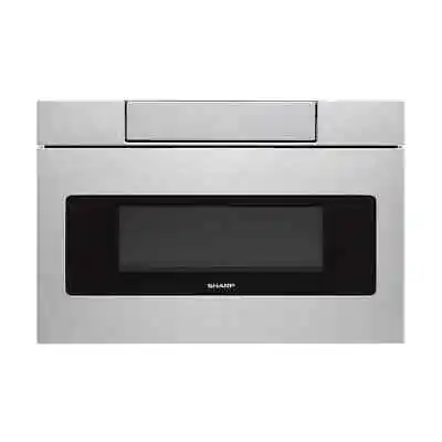 Sharp Microwave Drawer 24  Concealed Controls Sensor Cooking In Stainless Steel • $1440.19