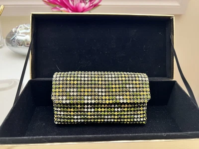 $350 • Buy Swarovski Crystal Oroton Clutch Bag