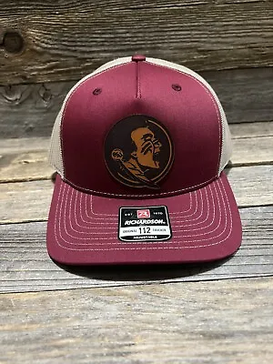 Florida State Seminoles FSU Richardson Leather Patch Hat • $30