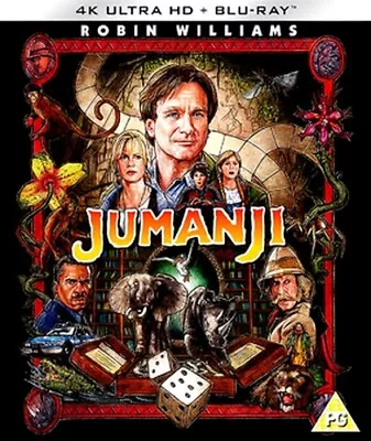 $46.99 • Buy Jumanji (1995) 4k Ultra Hd + Blu-ray [uk] New 4k Bluray