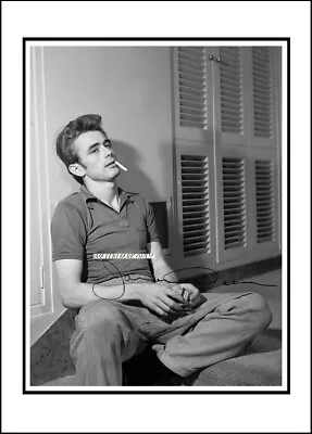 James Dean Autographed Cotton Canvas Image. Limited Edition (JD-10)x • £9.59