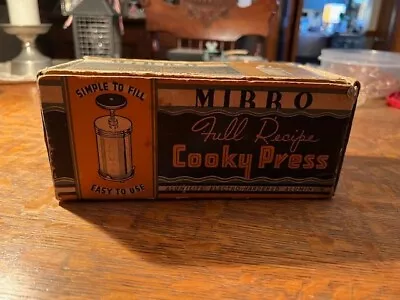 Vintage Mirro Cookie And Pastry Press 12 Discs  ~ Clean • $20