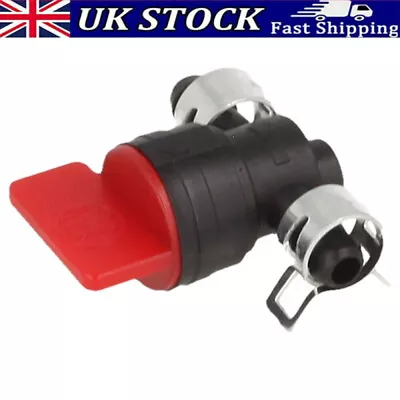 1/4  In Line Inline Petrol Fuel On Off Tap For Briggs & Stratton 698183 494768 • £4.55