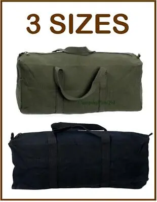 $14 • Buy Heavy Duty Canvas Tent Peg And Guy Rope  Bag - 3 Sizes - 47cm - 61cm - 76cm