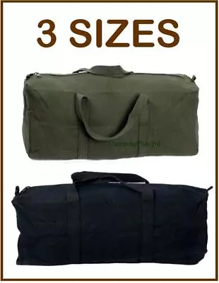 Heavy Duty Canvas Tent Peg And Guy Rope  Bag - 3 Sizes - 47cm - 61cm - 76cm • $17