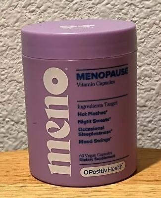 O+ MENO Menopause Vitamin Multi-Symptom Supplement 60 Vegan Capsules • $20.50