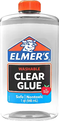$29.99 • Buy Elmers Slime Liquid PVA Glue, Great For Making Slime, Washable, 946ml