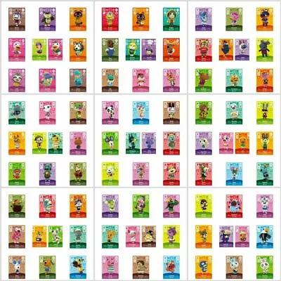 £3.42 • Buy 3 Cards All Cards 201 - 300 Animal Crossing Amiibo Series For Nintendo Switch