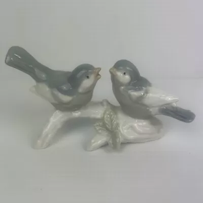 Vintage Blue Birds Porcelain Figurine By Otagiri Japan Ornament • $24.50