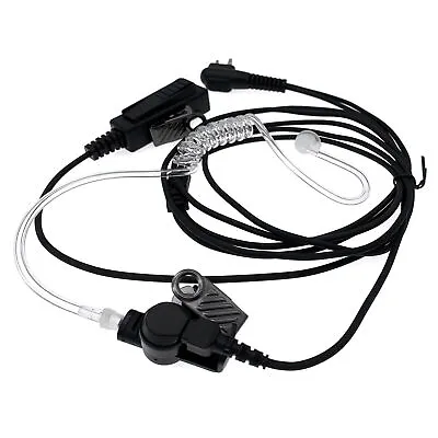 $12.95 • Buy 2Pin Hands Free Earpiece Push-to-talk Mic For Motorola Radio Devices