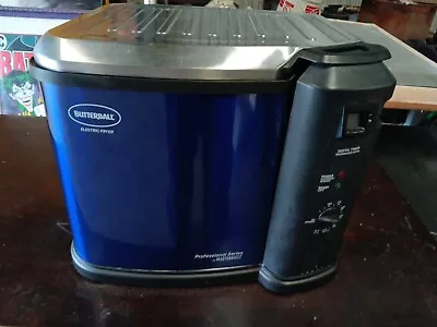 BUTTERBALL Electric Turkey Fryer Pro Series By Masterbuilt Blue • $150