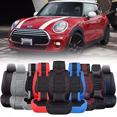 Deluxe Car Seat Covers 2/5-Seats Cushion For MINI COOPER R53 R56 R58 R60 F56 F60 • $87.99