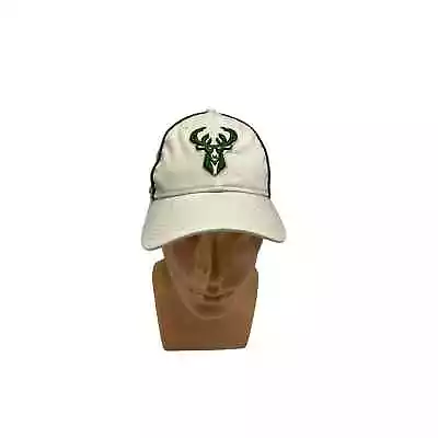 Milwaukee Bucks New Era 9 Twenty Snapback Tan Basketball NBA Hat Dad Cap • $16.94