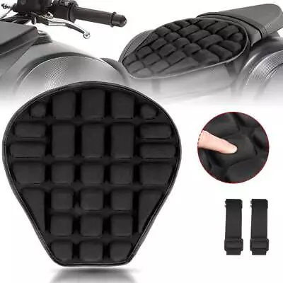 Motorcycle Seat Cushion Comfort Gel Seat Cover Universal Pressure Relief Air Pad • $13.98