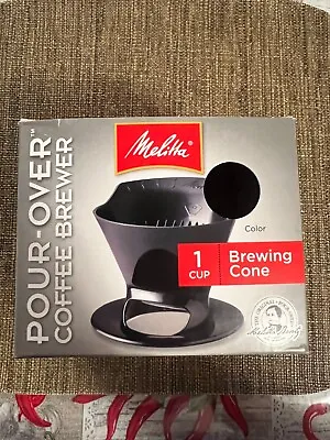 Melitta Pour-Over Coffee Brewer 1 Cup Breweing Cone • $5