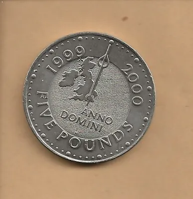 £7 • Buy 1999 Millenium Design Five Pound Coin