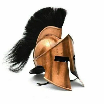 300 Movie Leonidas Spartan Helmet Greek Warrior Costume Helmet Halloween • $129.61