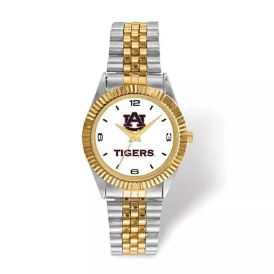 Auburn University Pro Two-tone Gents Quartz Watch Style AU165 $106.90 • $106.90