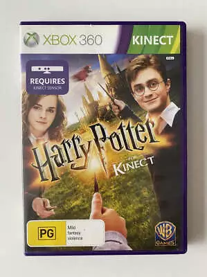 Harry Potter For Kinect Xbox 360 VGC PAL • $17.50