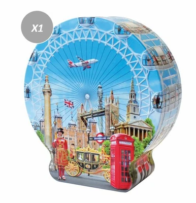 $37.99 • Buy 919501 1 X 225G TIN CHURCHHILL'S SIGHTS OF LONDON PETTICOAT TAILS SHORTBREAD YUM