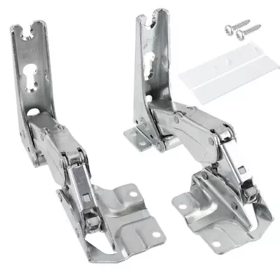Pair Of Hinges For BOSCH NEFF SIEMENS Integrated Fridge Freezer 481147 • £19.95