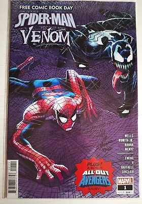 Spider-man Venom #1 Marvel 2022 Fcbd Free Comic Book Day Unstamped • £3.45