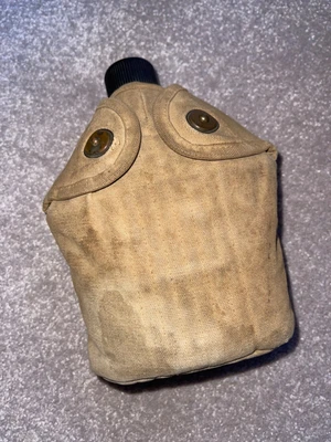 $307.76 • Buy WW2 USMC Field Gear Canteen Early Rare 1st Pattern