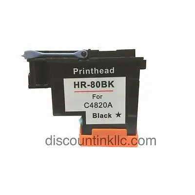 HP 80 Black Printhead & Cleaner C4820A HP Designjet Printers 1050c Plus 1055cm • $92.99