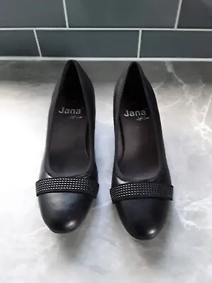 £9.99 • Buy Ladies Black Shoes . JANA Softline Size 7