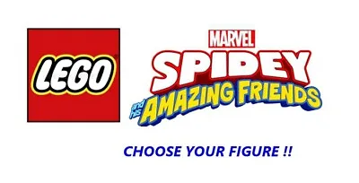 LEGO - Spidey And His Amazing Friends - Mini Figure - CHOOSE YOUR MINI FIGURE !! • $50.87