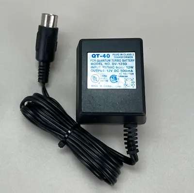 Genuine QB-40 Charger For QUANTUM TURBO Battery DV-1250 • $21