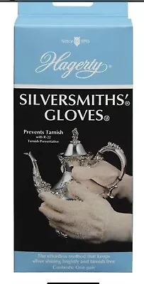 Hagerty Silversmiths' Cleaning/Polishing Gloves -15010  R-22 Silver Preventative • $18.99