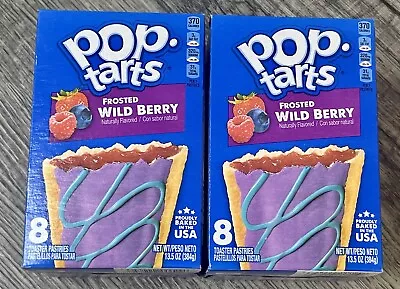£24.28 • Buy Kellogg's Frosted Wild Berry Pop Tarts Pastries 8 Count 13.5 Oz 2 BOXES BB 10/23